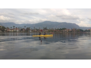 Deniz Kaplumbağalarının Korunmasına Dikkat Çekmek İçin 25 Bin Metre Kürek Çekecekler