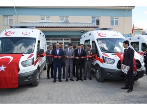 Çemişgezek’te 2 Yeni Ambulans Hizmete Girdi