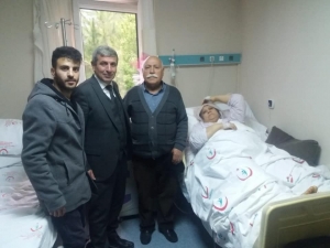 Başkan Ocak’ın Hasta Ziyareti