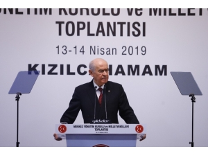 Mhp Genel Başkanı Bahçeli: "İstanbul’daki Seçimlere Şaibe Karıştığını Akıl Ve Vicdan Sağlığı Yerinde Olan Hiç Kimse İnkar Edemeyecektir”