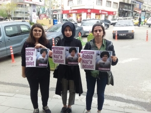 Bilecik De Rabia Naz İçin Adalet İstedi