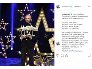 Powertürk Müzik Ödülleri’ne Mabel Matiz Damga Vurdu