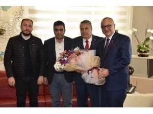 Başkan Ergün, Başkan Çerçi’yi Ağırladı