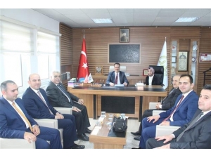 Vali Şentük, İl Müftülüğünü Ziyaret Etti