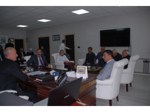 Mhp’den Başkan Akman’a Hayırlı Olsun Ziyareti