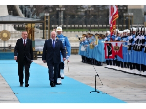 Belarus Cumhurbaşkanı Aleksandr Lukashenko Ankara’da
