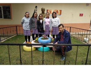 ’Sıfır Atık’ Projesiyle Okullarını Güzelleştirdiler