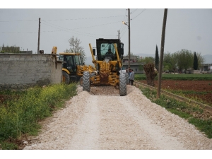 Haliliye Kırsalında Yol Çalışması Sürüyor