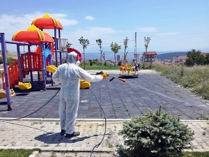 Bilecik Belediyesinden İlaçlama Çalışması