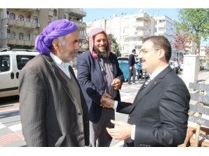 Canpolat Esnaf Ve Vatandaşlarla Buluştu