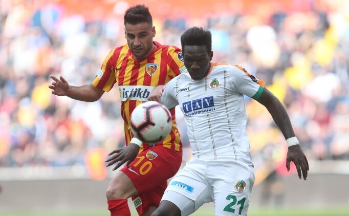 Alanyaspor, Kayseri'den 1 Puanı Kopardı!
