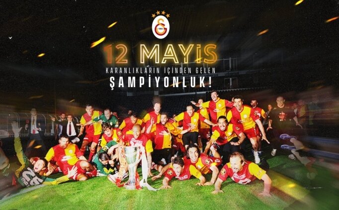 Galatasaray'dan Fenerbahçe'ye "12 Mayıs" Göndermesi