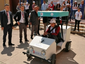 Çapa Makinesi Motorundan Araba Yaptılar