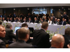 Bakan Çavuşoğlu, Letonya’da