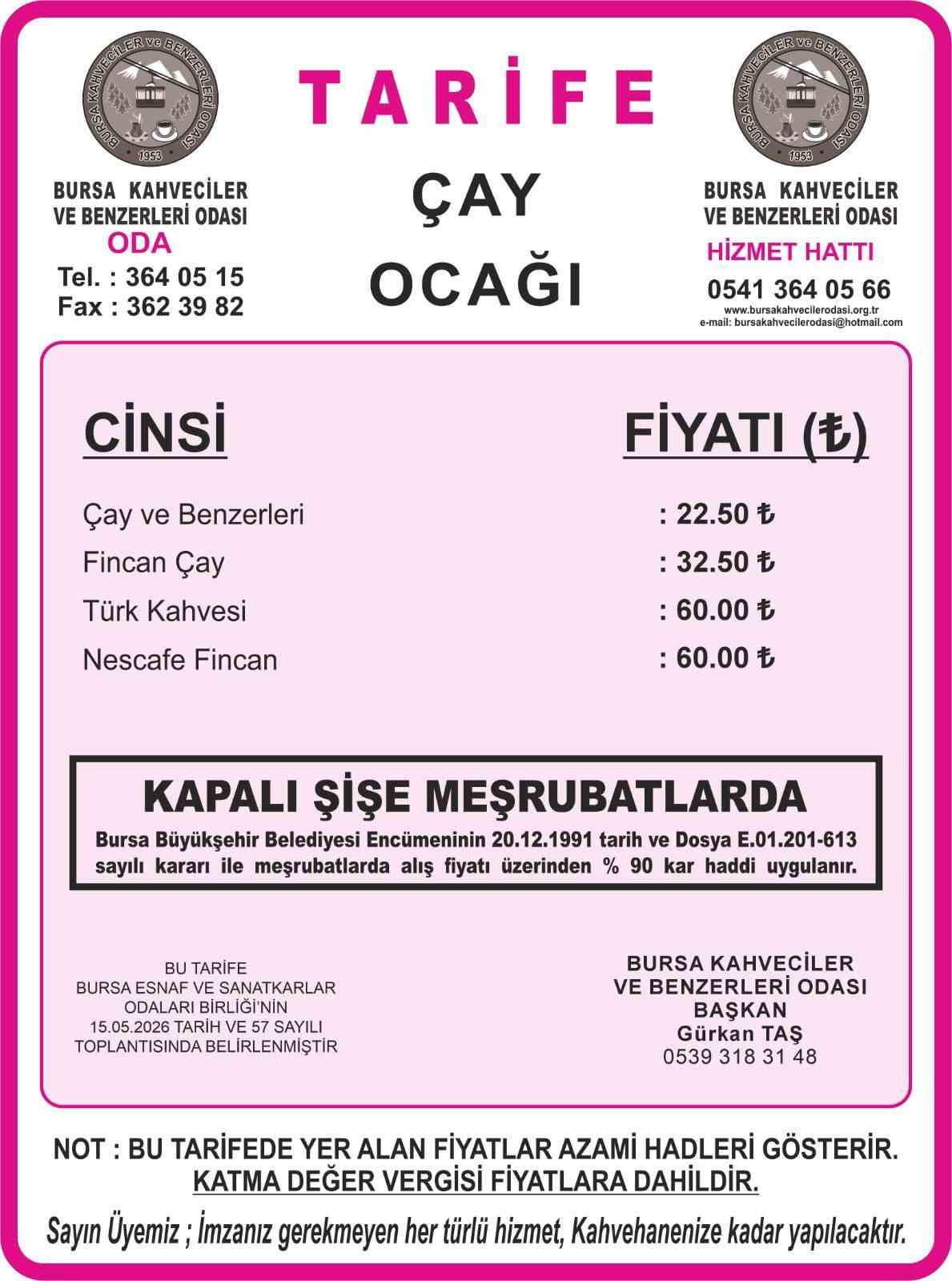 bursa-da-cay-ve-kahve-fiyatlarina-yuzde-30-zam