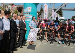 Uluslararası Yavuz Sultan Selim Karadeniz Bisiklet Turu Start Aldı