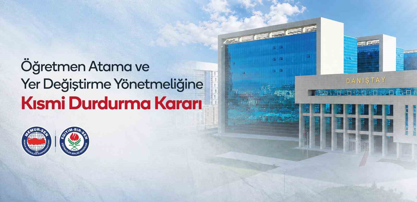 egitim-bir-sen-in-atama-ve-yer-degistirme-yonetmeligi-ne-actigi-davada-danistay-dan-kismi-durdurma-karari