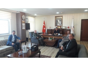 Seyitgazi Ziraat Odası’ndan Eti Maden İşletmeleri Kırka Bor İşletme Müdürü Ayten’e Nezaket Ziyareti