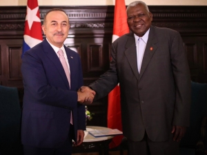 Dışişleri Bakanı Çavuşoğlu, Küba Halkın Gücü Parlamento Başkanı İle Görüştü