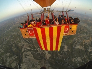 Galatasaray’ın Şampiyonluğunu Gökyüzünde Kutladılar