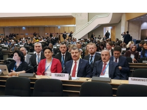 Sağlık Bakanı Fahrettin Koca, Dünya Sağlık Asamblesi Genel Kuruluna Hitap Etti