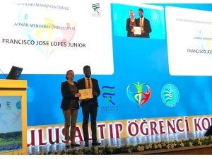 Adü’nün Yabancı Öğrencisinden Çifte Başarı