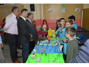 Öğrenciler Hikaye Kahramanlarının Maketini Yaptılar