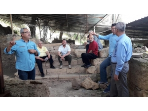 Meclis Üyeleri Antandros’ta İncelemelerde Bulundular