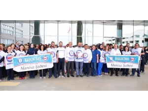 Manisa Sağlık-sen’den Şehir Hastanesinde ‘Aşırı İş Yükü’ Eylemi