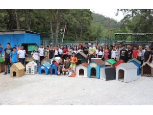 Öğrenciler ‘Sevimli Dostlara’ Kulübe Yaptı