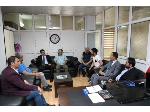 Vali Arslantaş’tan Gazeteciler Cemiyetine Ziyaret