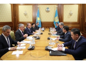 Çavuşoğlu, Nazarbayev Ve Tokayev Tarafından Kabul Edildi
