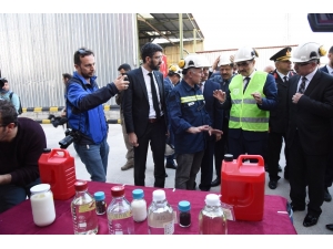 Bakan Dönmez Kömürden Akaryakıt Üreten Tesisi İnceledi