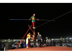 İp Canbazları 40 Yıl Aradan Sonra Torbalı’daydı