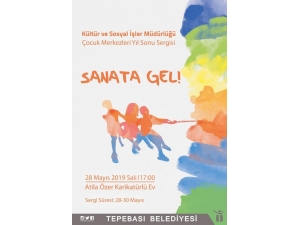 Çocukların Eserleri Sanatseverlerin Beğenisine Sunulacak