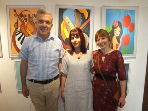 Yeni Açılan Okuldan İlk Sergi