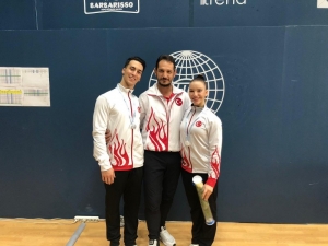 Ayşe Begüm Onbaşı Ve Mehmet Ercoş’tan Gümüş Madalya