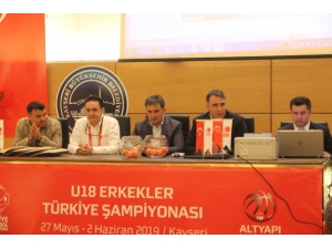 U-18 Erkekler Türkiye Basketbol Şampiyonası’nda Kuralar Çekildi