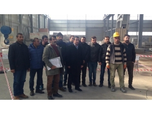 Van Tso’da Mesleki Yeterlilik Belgeleri Veriliyor