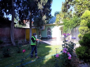 Turgutlu’da İlaçlama Çalışmaları Aralıksız Sürüyor