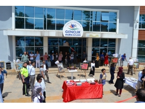 Alaçam’da Görsel Sanatlar Sergisi