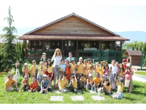 Bolu’da, Minik Öğrenciler Toprakla Buluştu