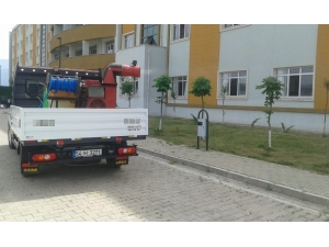 Akyazı Belediyesi’ne Yeni İlaçlama Makinesi