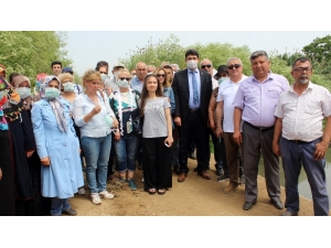 Balıkesir’de Mahalleliler Dereden Yayılan Kötü Kokuya İsyan Etti