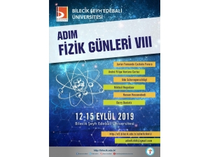 Bilecik Fizik Günleri’ne Ev Sahipliği Yapacak