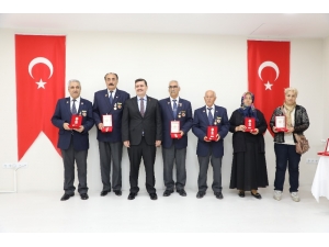 Erzincan’daki Gazilere Milli Mücadele Madalyası Tevcih Edildi
