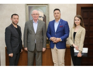 Kuzey Kafkas Kültür Ve Dayanışma Derneği Başkan Kurt’u Ziyaret Etti