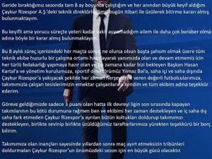 Okan Buruk: “Ailemle Daha Çok Beraber Olma Adına Böyle Bir Karar Aldım”