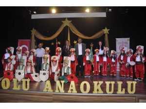 Okul Öncesi Şenliğinde Çocuklar Hünerlerini Sergiledi