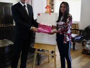 Türkiye İkincisinden Kaymakam Solak’a Ziyaret